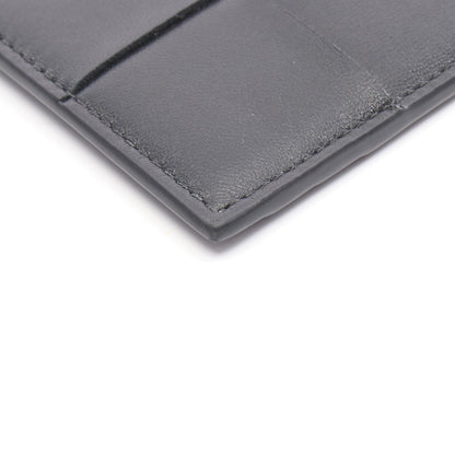 カセット マキシイントレチャート カードケース レザー ブラック ボッテガヴェネタ 財布・小物 BOTTEGA VENETA