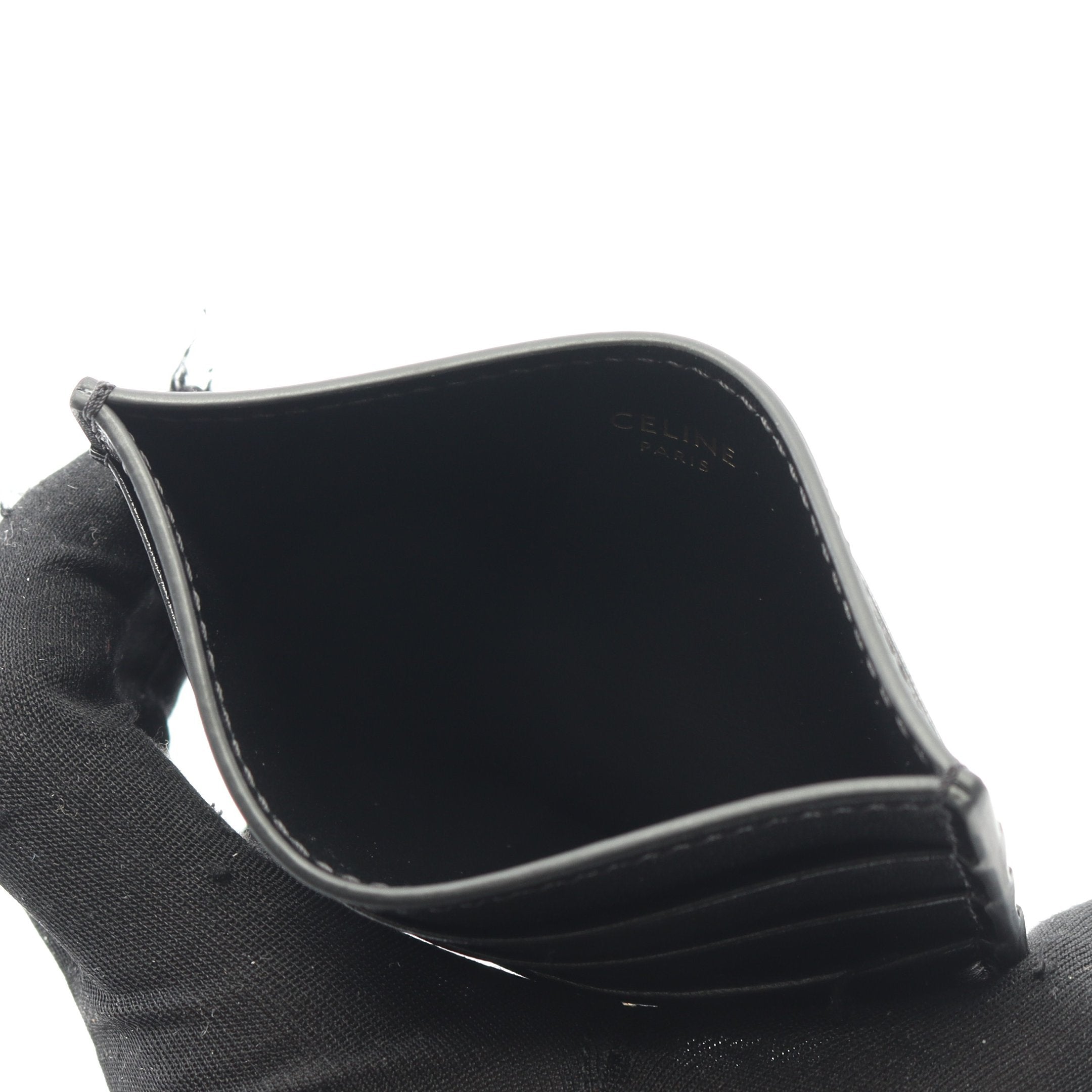 トリオンフ カードケース レザー ブラック セリーヌ – RECLO