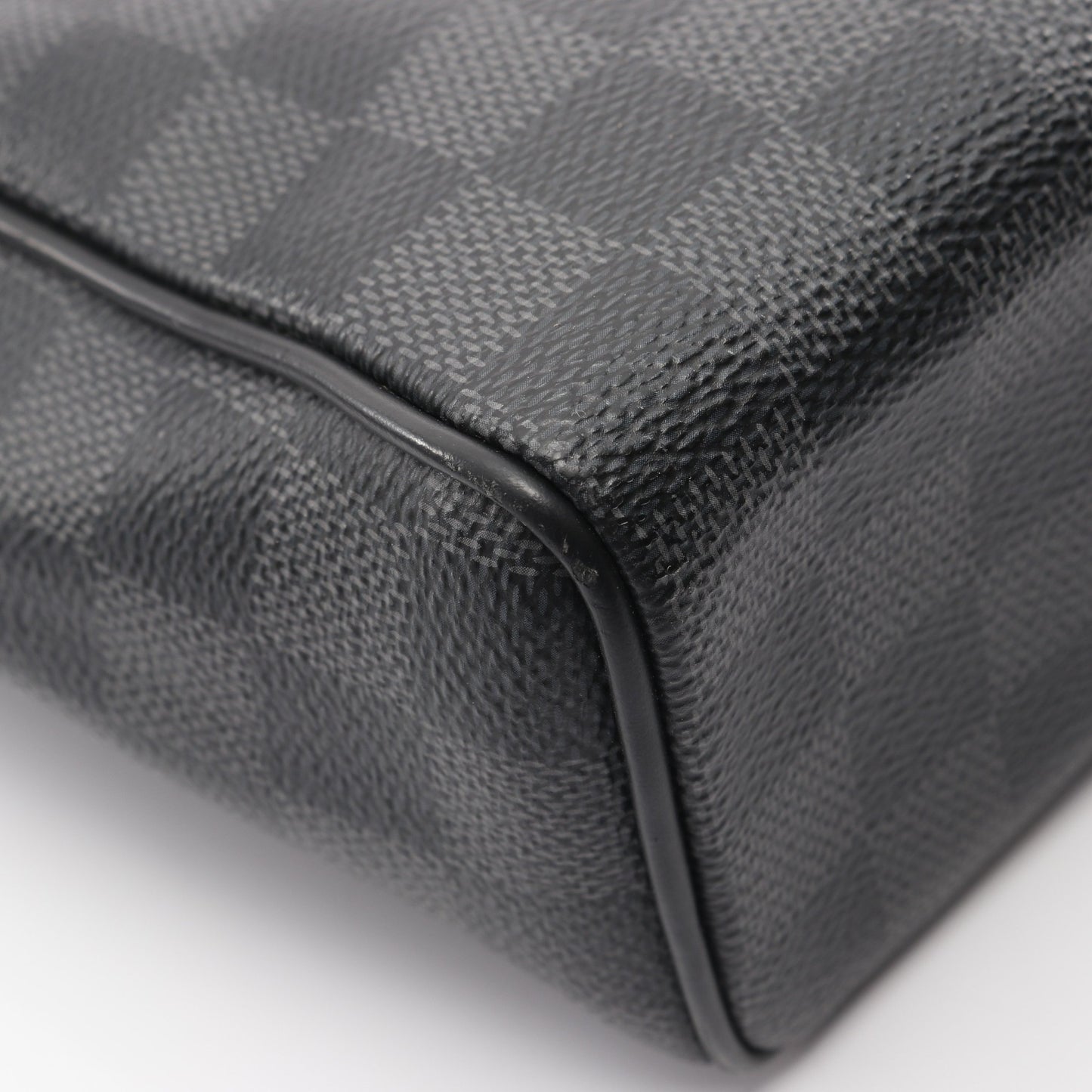 ディストリクト MM NM ダミエグラフィット ショルダーバッグ PVC レザー ブラック ルイヴィトン バッグ LOUIS VUITTON