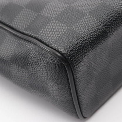ディストリクト MM NM ダミエグラフィット ショルダーバッグ PVC レザー ブラック ルイヴィトン バッグ LOUIS VUITTON