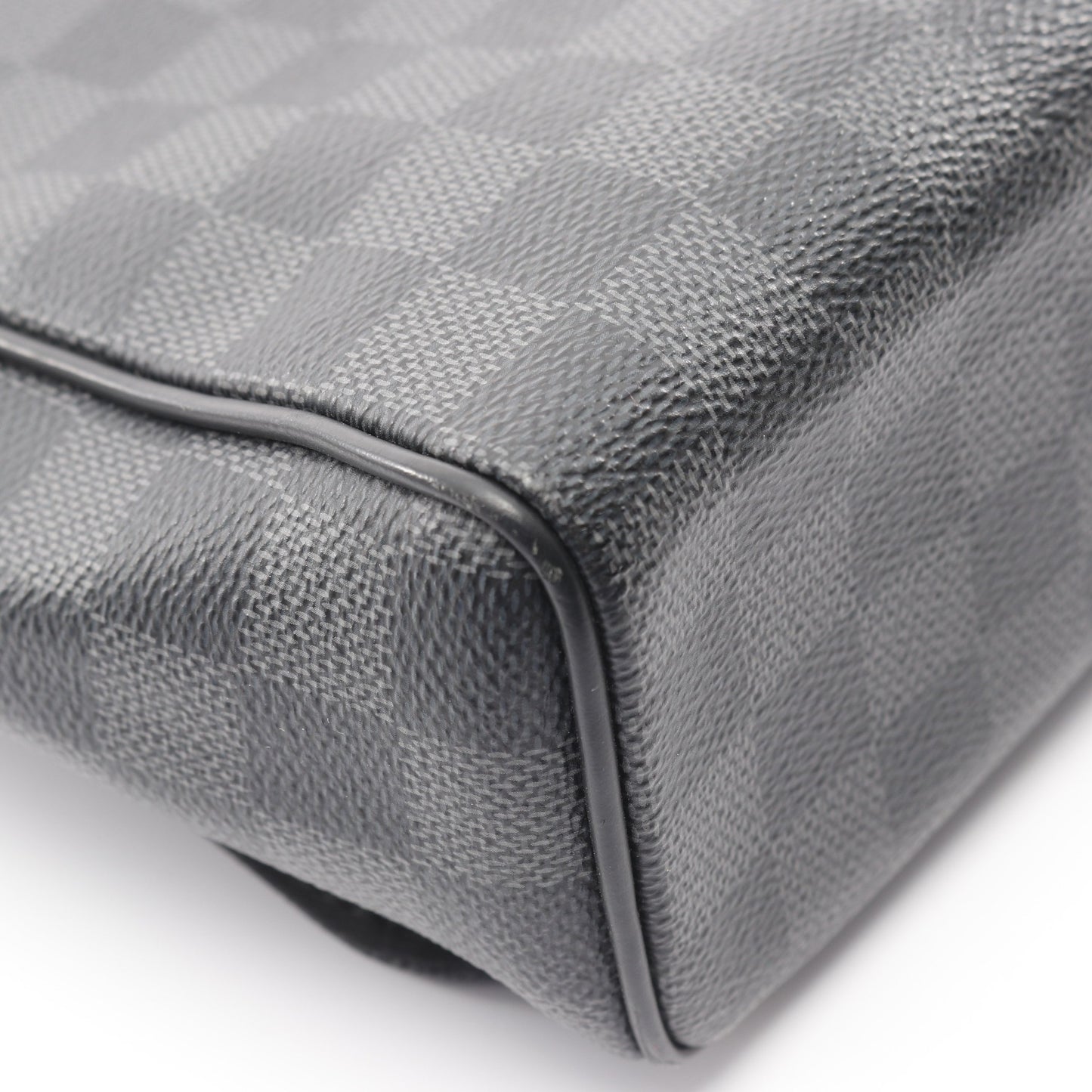 ディストリクト MM NM ダミエグラフィット ショルダーバッグ PVC レザー ブラック ルイヴィトン バッグ LOUIS VUITTON