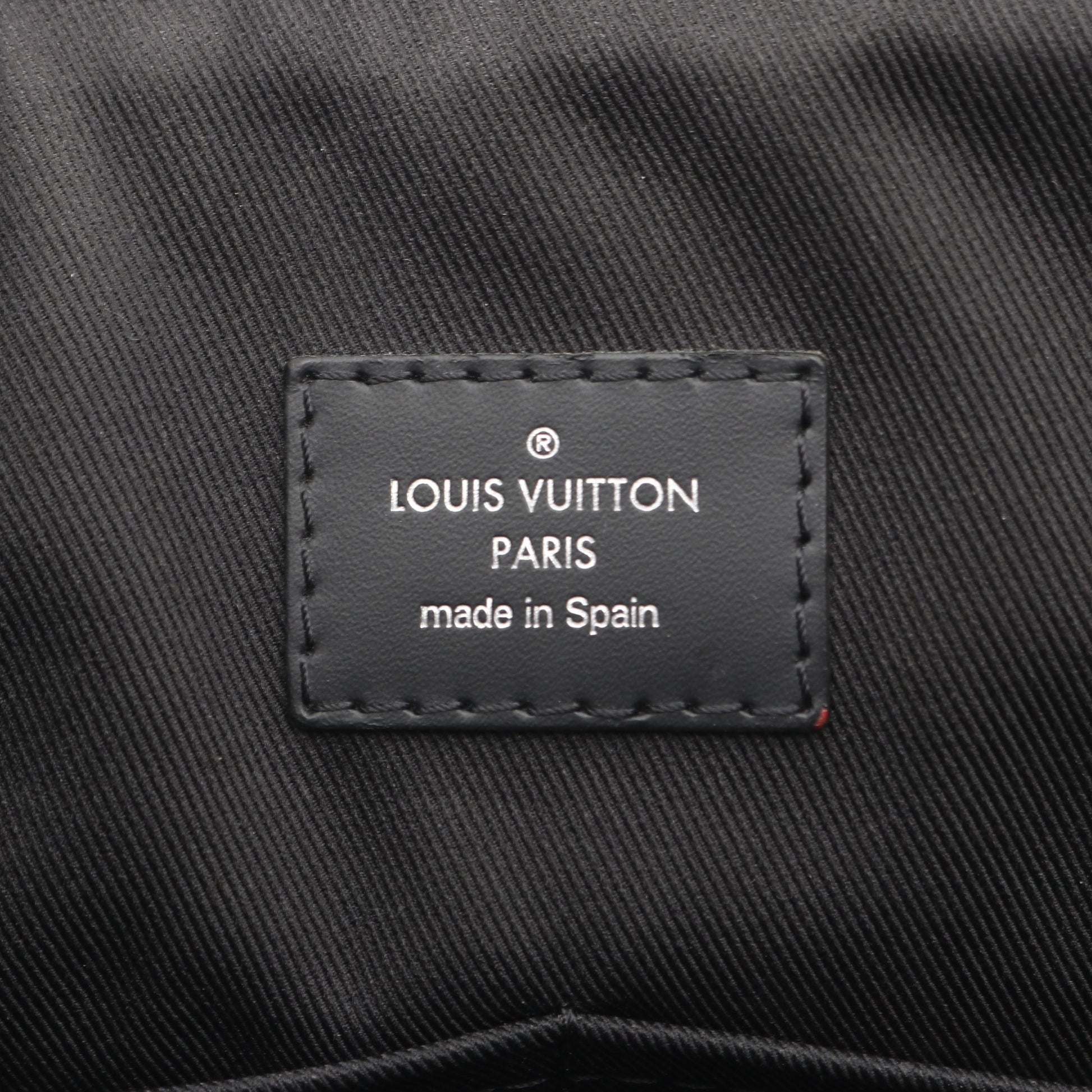 ディストリクト MM NM ダミエグラフィット ショルダーバッグ PVC レザー ブラック ルイヴィトン バッグ LOUIS VUITTON