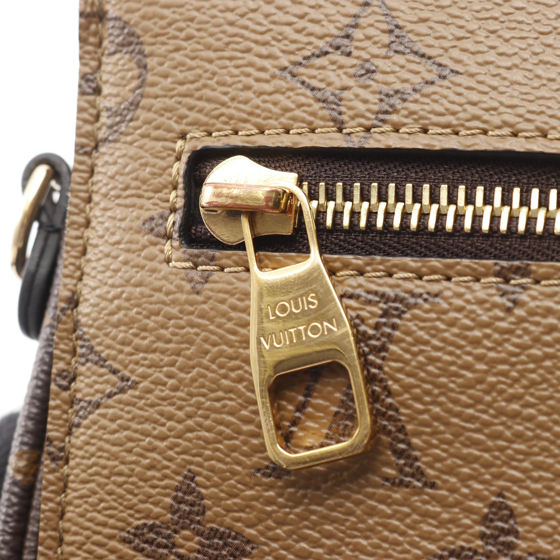 ポシェット メティス MM モノグラムリバース ハンドバッグ PVC レザー ブラウン ブラック 2WAY ルイヴィトン バッグ LOUIS VUITTON