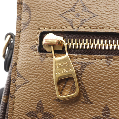 ポシェット メティス MM モノグラムリバース ハンドバッグ PVC レザー ブラウン ブラック 2WAY ルイヴィトン バッグ LOUIS VUITTON