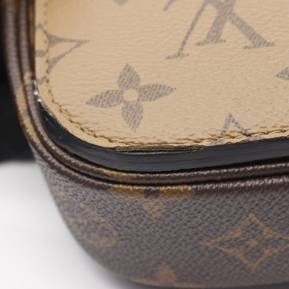 ポシェット メティス MM モノグラムリバース ハンドバッグ PVC レザー ブラウン ブラック 2WAY ルイヴィトン バッグ LOUIS VUITTON