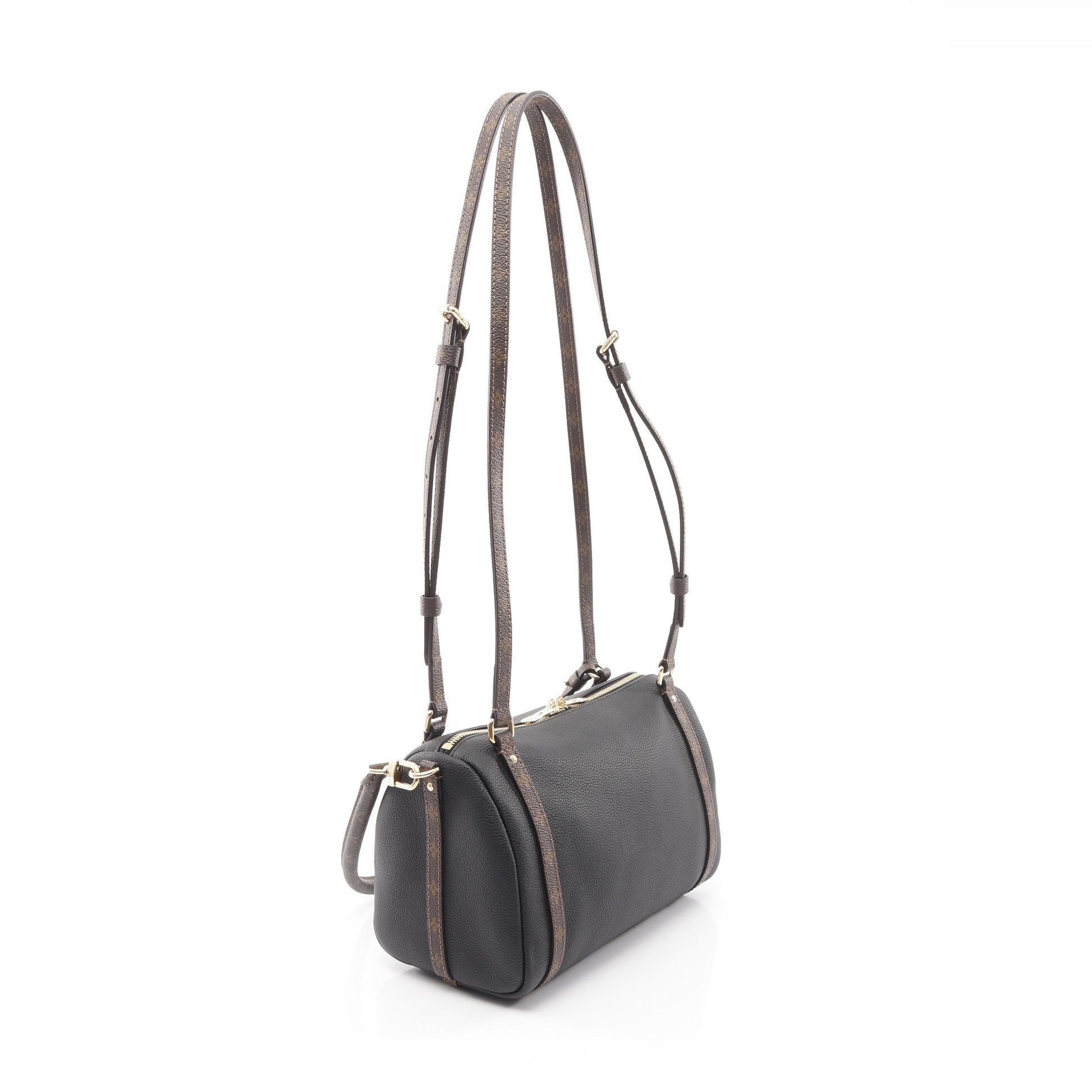 エクスプレスPM モノグラム ノワール ショルダーバッグ レザー PVC ブラック ブラウン 2WAY ルイヴィトン バッグ LOUIS VUITTON