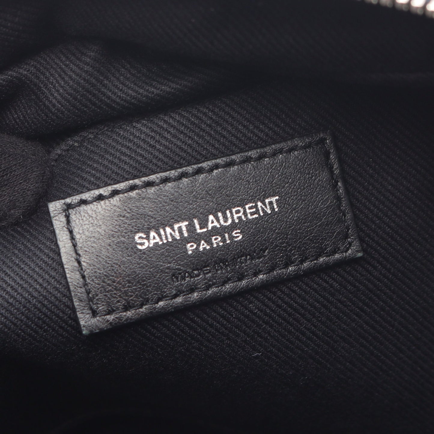 LOU CAMERA BAG ルー カメラバッグ ショルダーバッグ ボア レザー ブラック サンローランパリ バッグ SAINT LAURENT PARIS