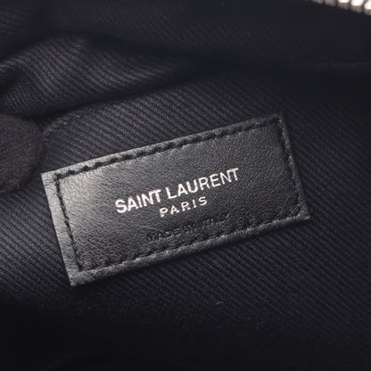 LOU CAMERA BAG ルー カメラバッグ ショルダーバッグ ボア レザー ブラック サンローランパリ バッグ SAINT LAURENT PARIS