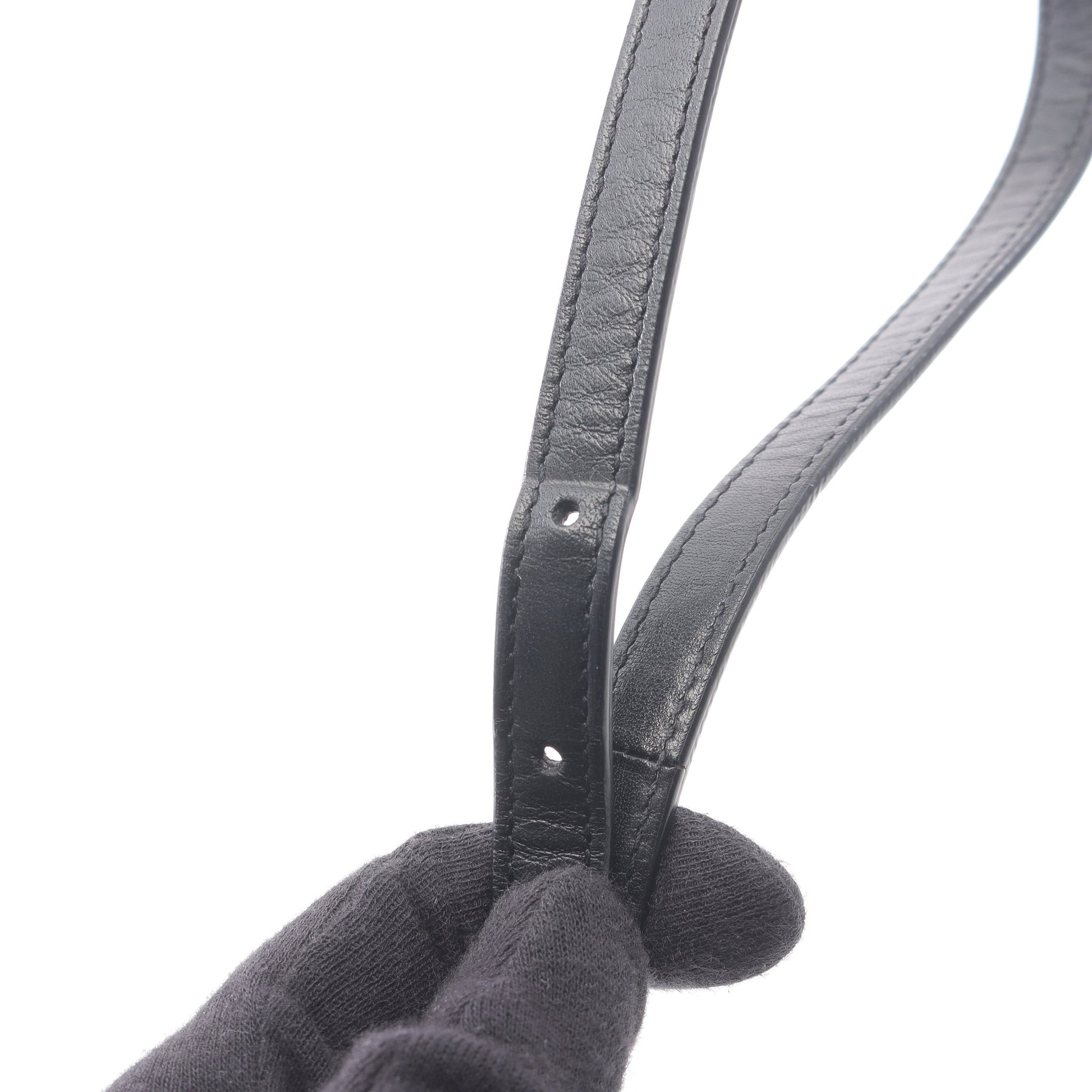 LOU CAMERA BAG ルー カメラバッグ ショルダーバッグ ボア レザー ブラック サンローランパリ バッグ SAINT LAURENT PARIS