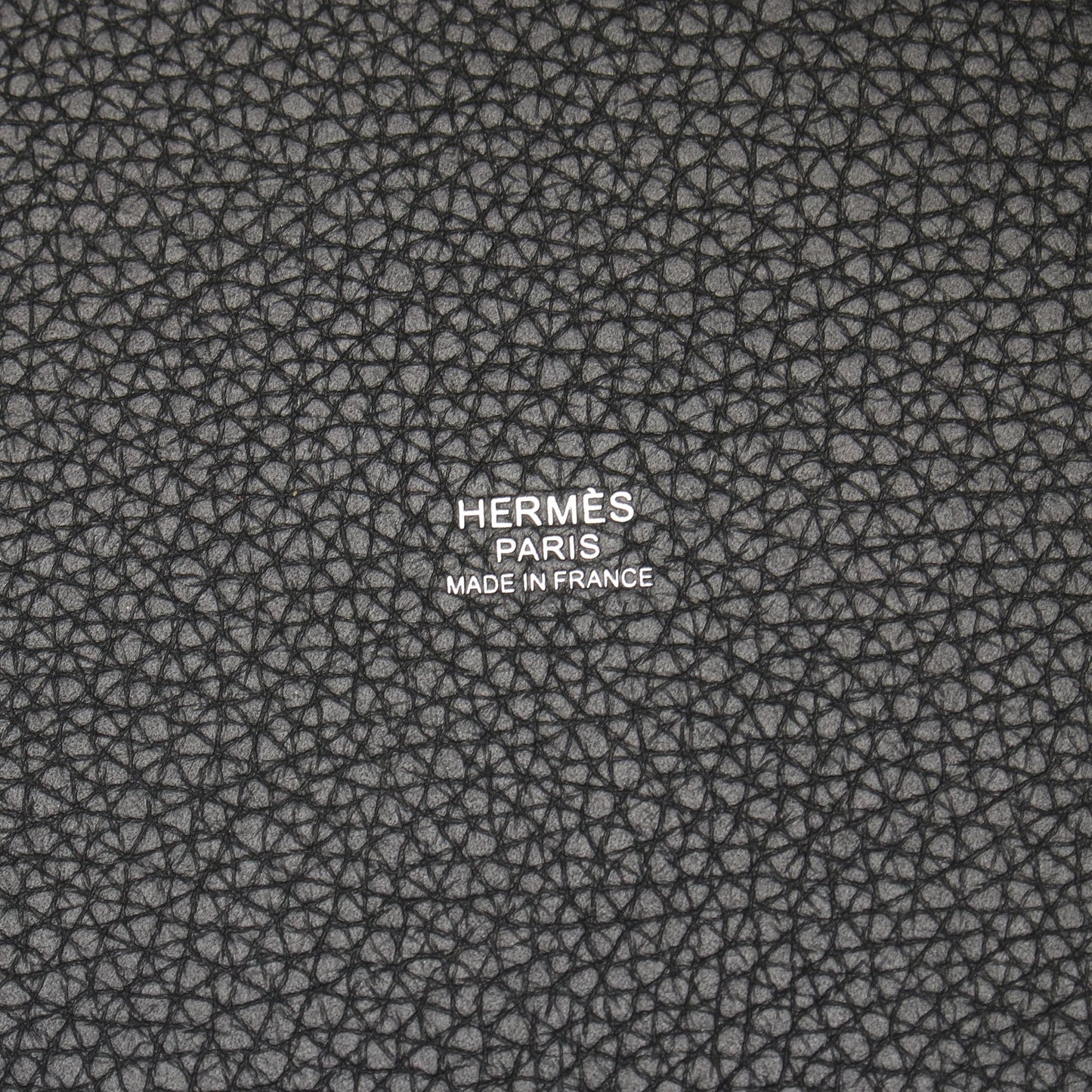 ピコタンロックMM ソーブラック ハンドバッグ トリヨンクレマンス ブラック ブラック金具 Z刻印 エルメス バッグ HERMES