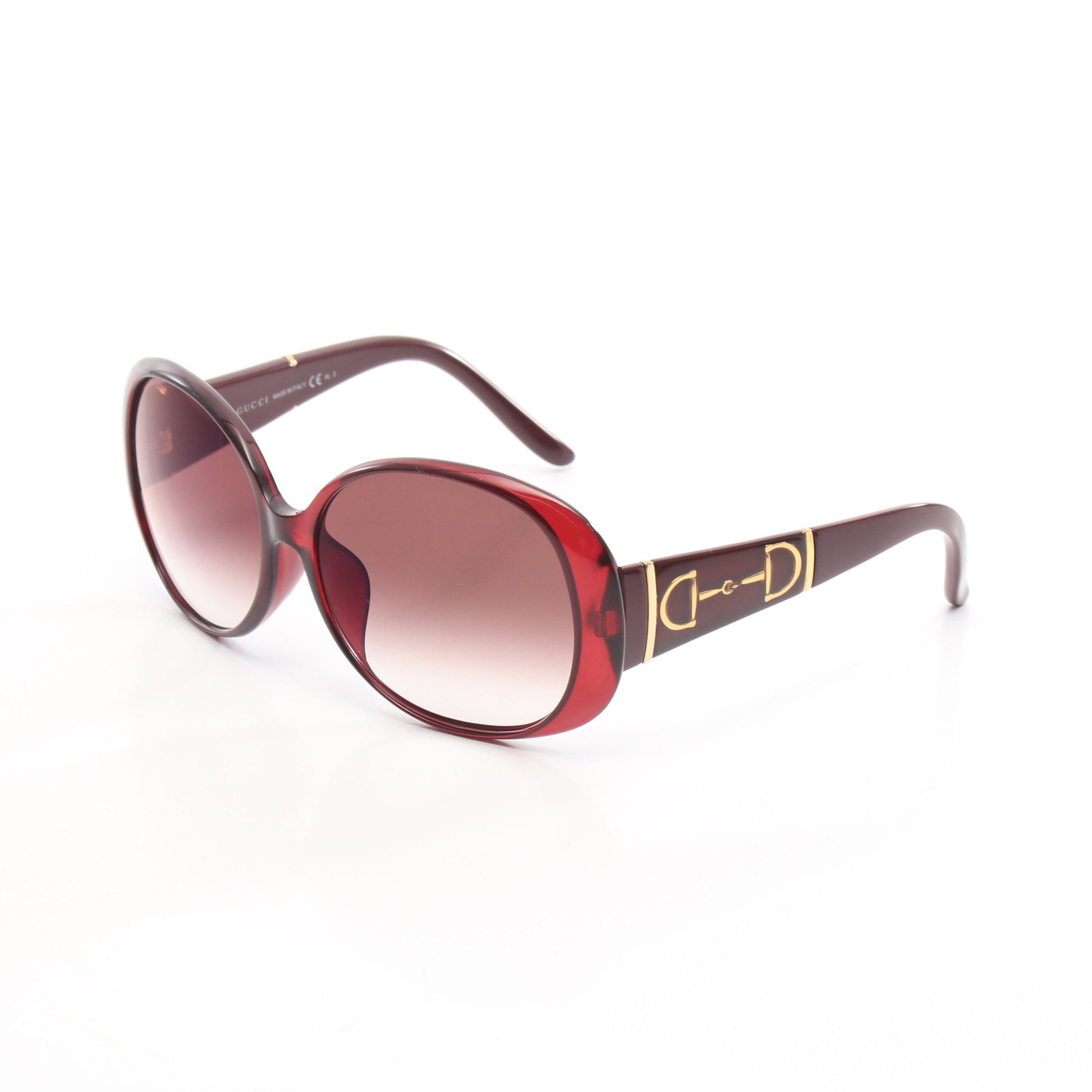 ホースビット サングラス ボルドー グラデーションレンズ グッチ 財布・小物 GUCCI