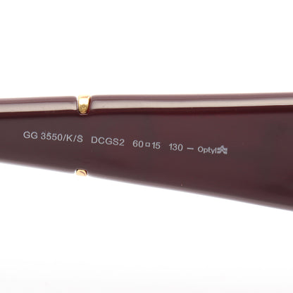 ホースビット サングラス ボルドー グラデーションレンズ グッチ 財布・小物 GUCCI