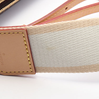 ヴィヴァシテ モノグラム ワンショルダーバッグ PVC レザー ブラウン ルイヴィトン バッグ LOUIS VUITTON