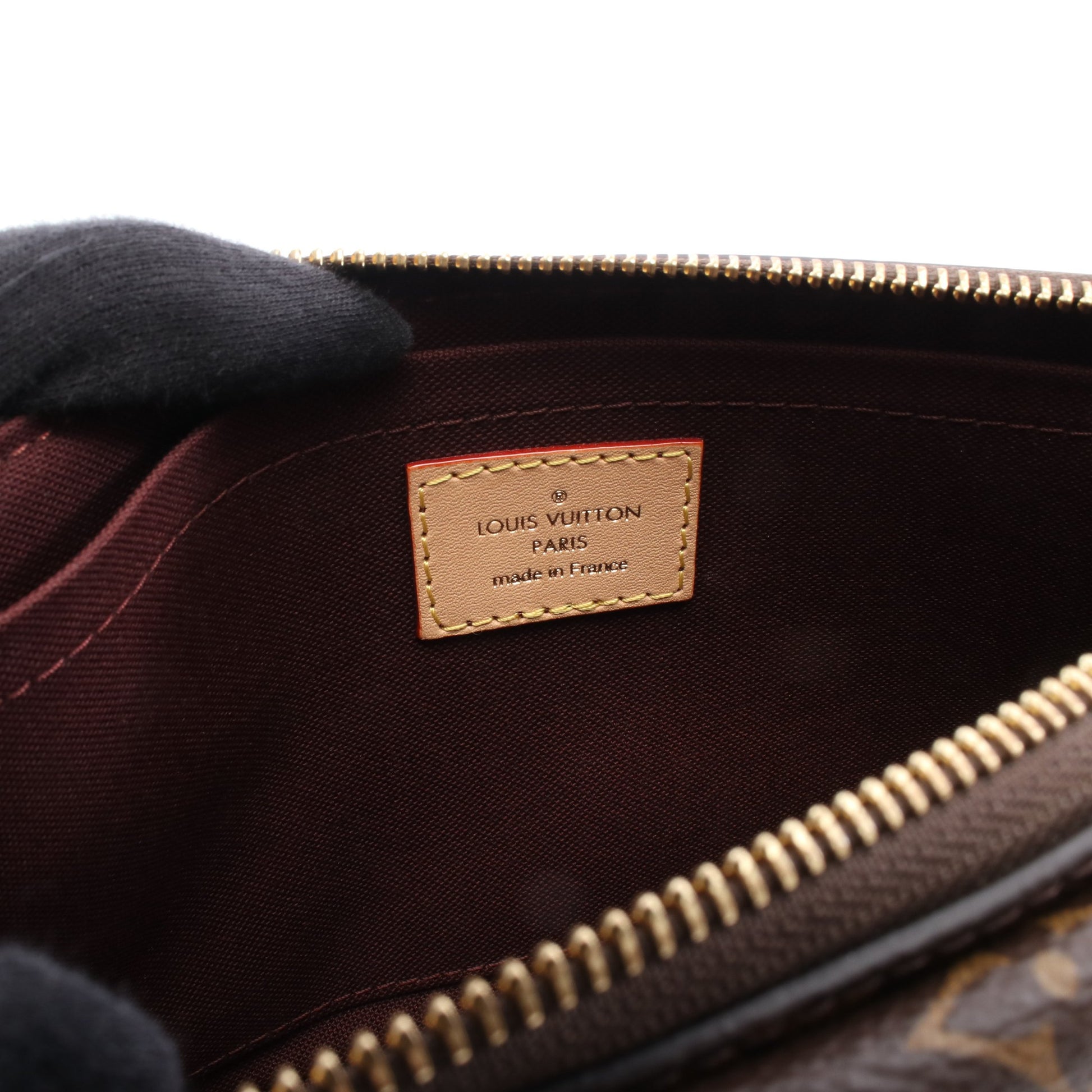 ヴィヴァシテ モノグラム ワンショルダーバッグ PVC レザー ブラウン ルイヴィトン バッグ LOUIS VUITTON