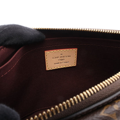ヴィヴァシテ モノグラム ワンショルダーバッグ PVC レザー ブラウン ルイヴィトン バッグ LOUIS VUITTON