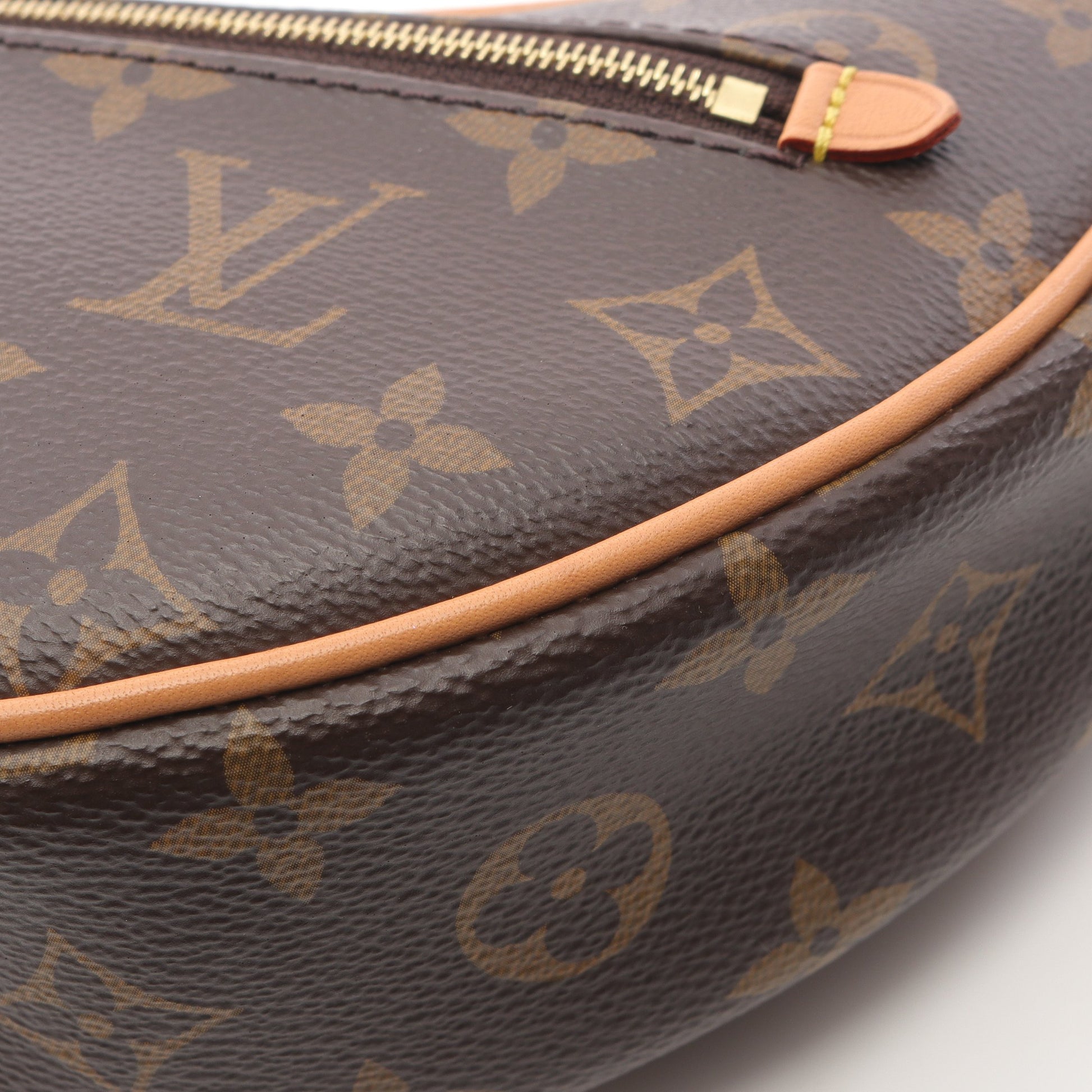 ループ モノグラム チェーンショルダーバッグ PVC レザー ブラウン 2WAY ルイヴィトン バッグ LOUIS VUITTON