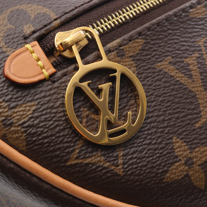ループ モノグラム チェーンショルダーバッグ PVC レザー ブラウン 2WAY ルイヴィトン バッグ LOUIS VUITTON