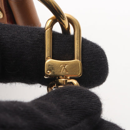 ループ モノグラム チェーンショルダーバッグ PVC レザー ブラウン 2WAY ルイヴィトン バッグ LOUIS VUITTON