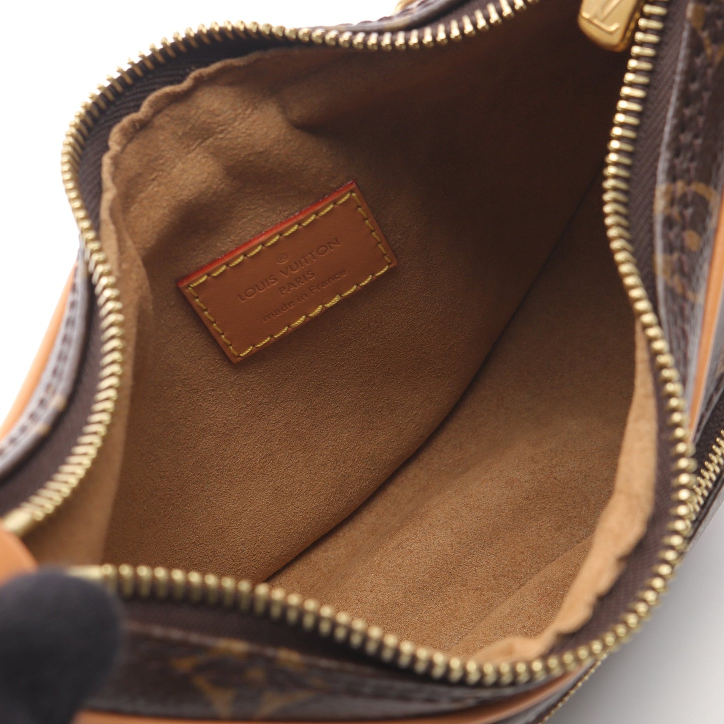 ループ モノグラム チェーンショルダーバッグ PVC レザー ブラウン 2WAY ルイヴィトン バッグ LOUIS VUITTON