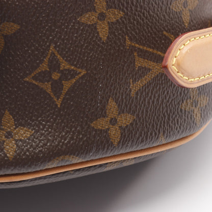 タンブラン モノグラム ショルダーバッグ PVC レザー ブラウン ルイヴィトン バッグ LOUIS VUITTON