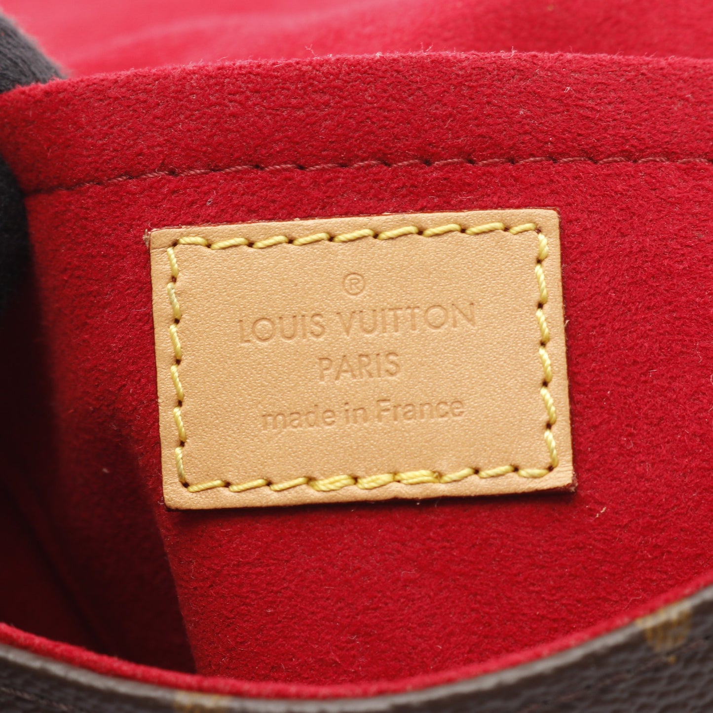 タンブラン モノグラム ショルダーバッグ PVC レザー ブラウン ルイヴィトン バッグ LOUIS VUITTON