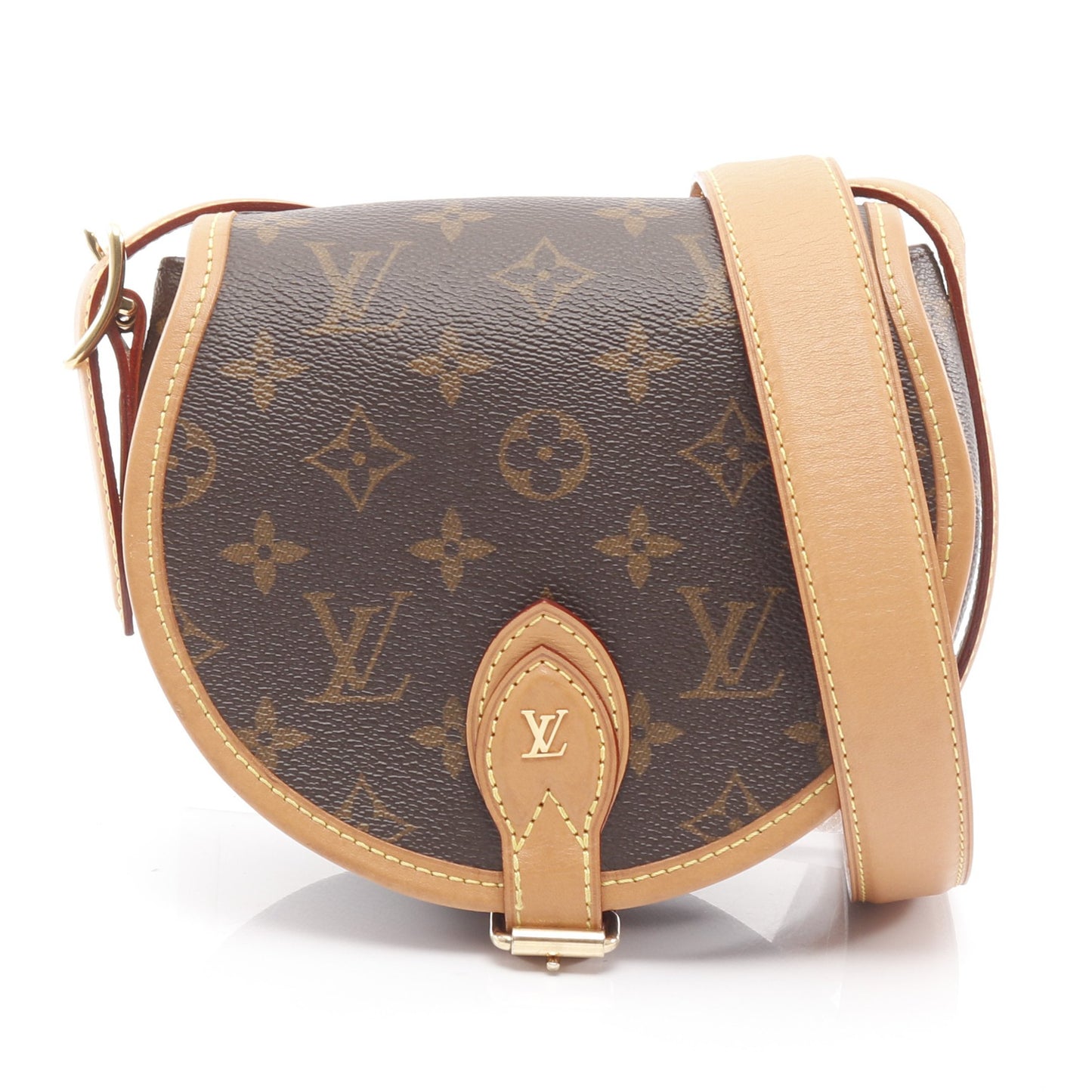 タンブラン モノグラム ショルダーバッグ PVC レザー ブラウン ルイヴィトン バッグ LOUIS VUITTON