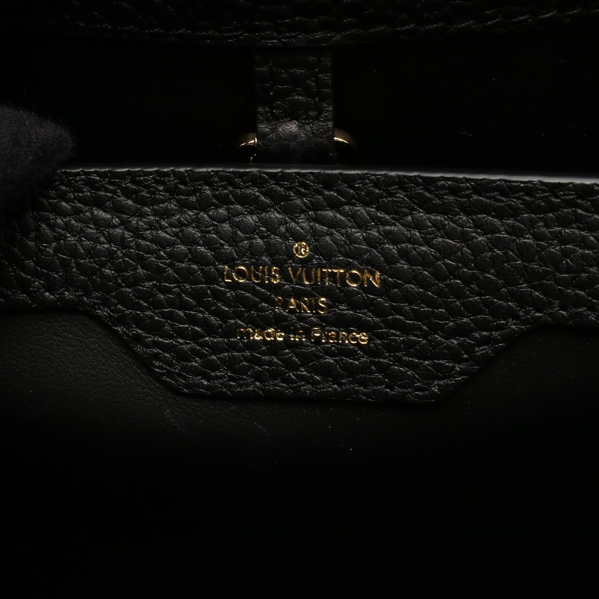 カプシーヌPM パルナセアライン ノワール ハンドバッグ トリヨンレザー ブラック 2WAY ルイヴィトン バッグ LOUIS VUITTON