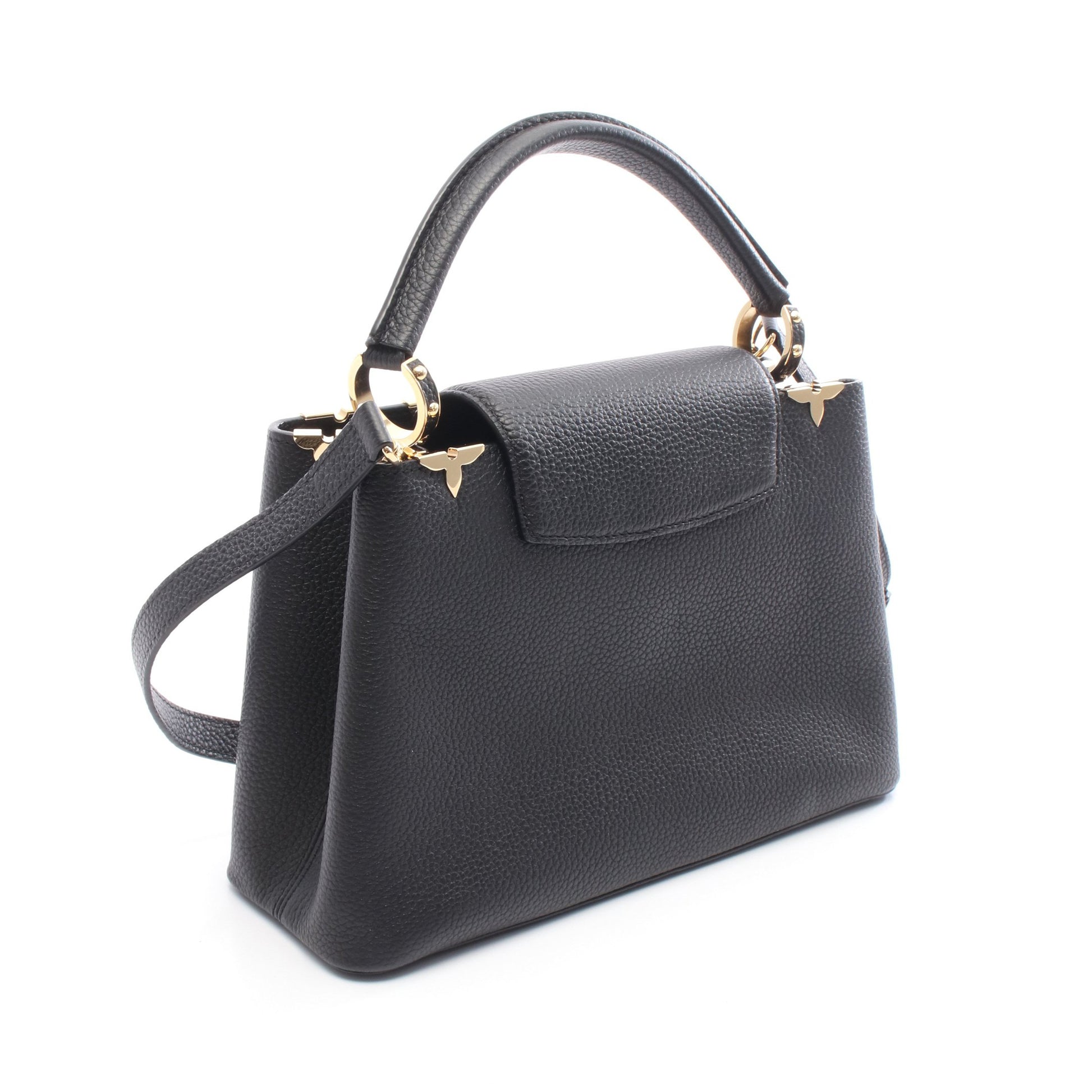 カプシーヌPM パルナセアライン ノワール ハンドバッグ トリヨンレザー ブラック 2WAY ルイヴィトン バッグ LOUIS VUITTON