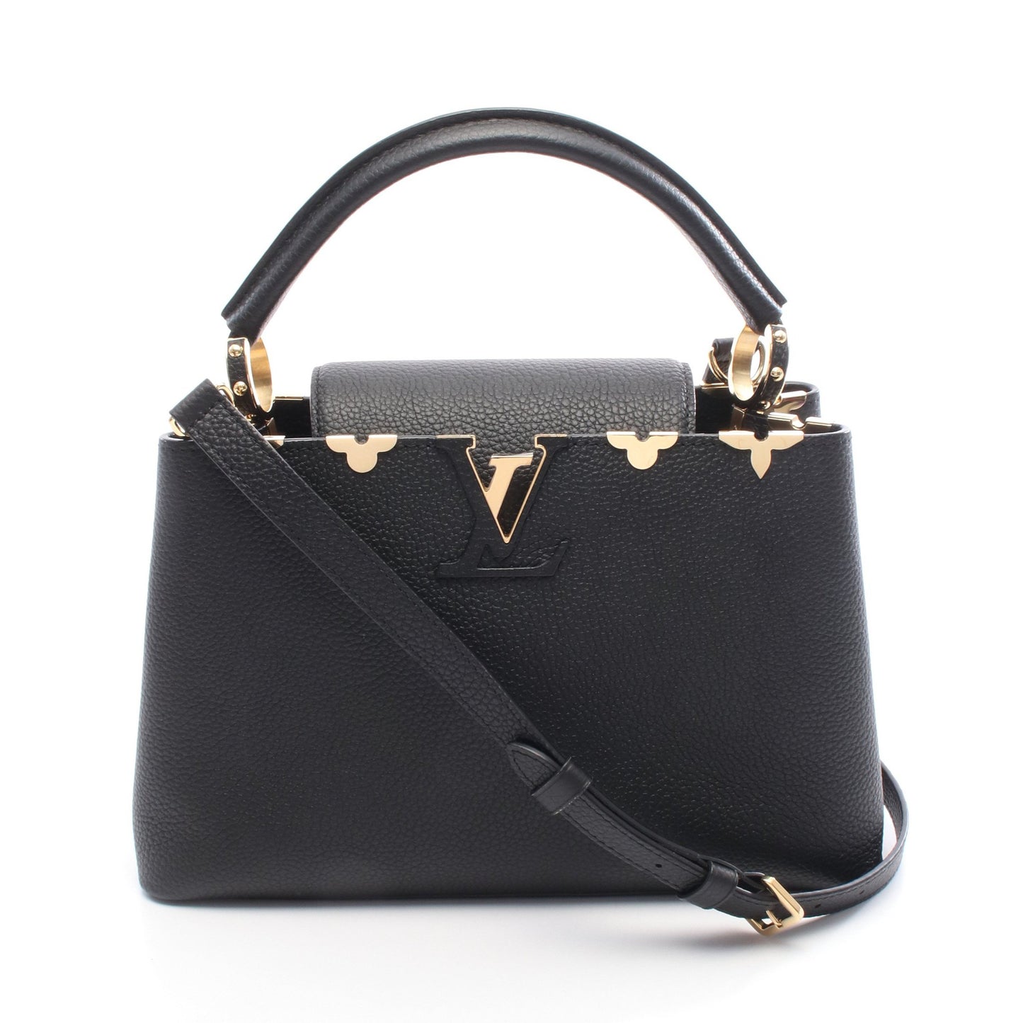 カプシーヌPM パルナセアライン ノワール ハンドバッグ トリヨンレザー ブラック 2WAY ルイヴィトン バッグ LOUIS VUITTON