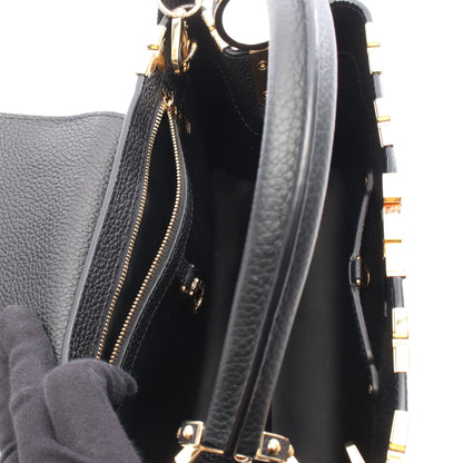 カプシーヌPM パルナセアライン ノワール ハンドバッグ トリヨンレザー ブラック 2WAY ルイヴィトン バッグ LOUIS VUITTON