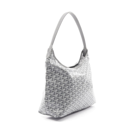 ボエム ホーボーバッグ ワンショルダーバッグ コーティングキャンバス レザー グレー ホワイト ゴヤール バッグ GOYARD
