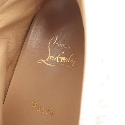 ハイカットスニーカー レザー ホワイト スパイクスタッズ クリスチャンルブタン シューズ Christian Louboutin