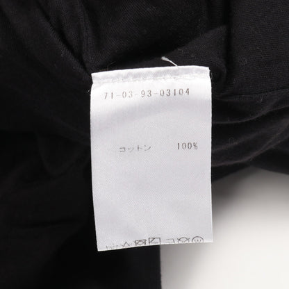 タンクトップ クルーネック コットン ブラック 肩パット ドリスヴァンノッテン トップス DRIES VAN NOTEN