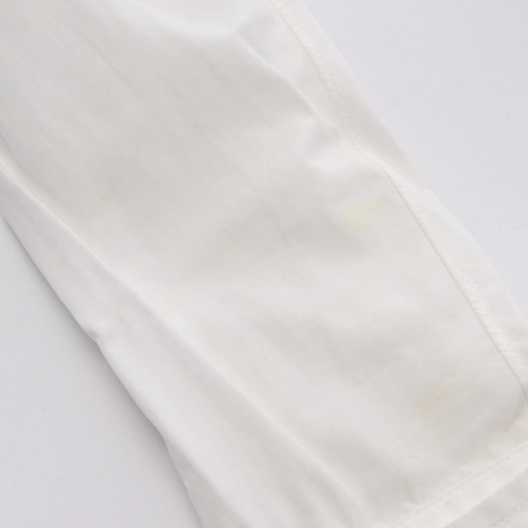 ココマーク パールボタン シャツ コットン ホワイト シャネル – RECLO