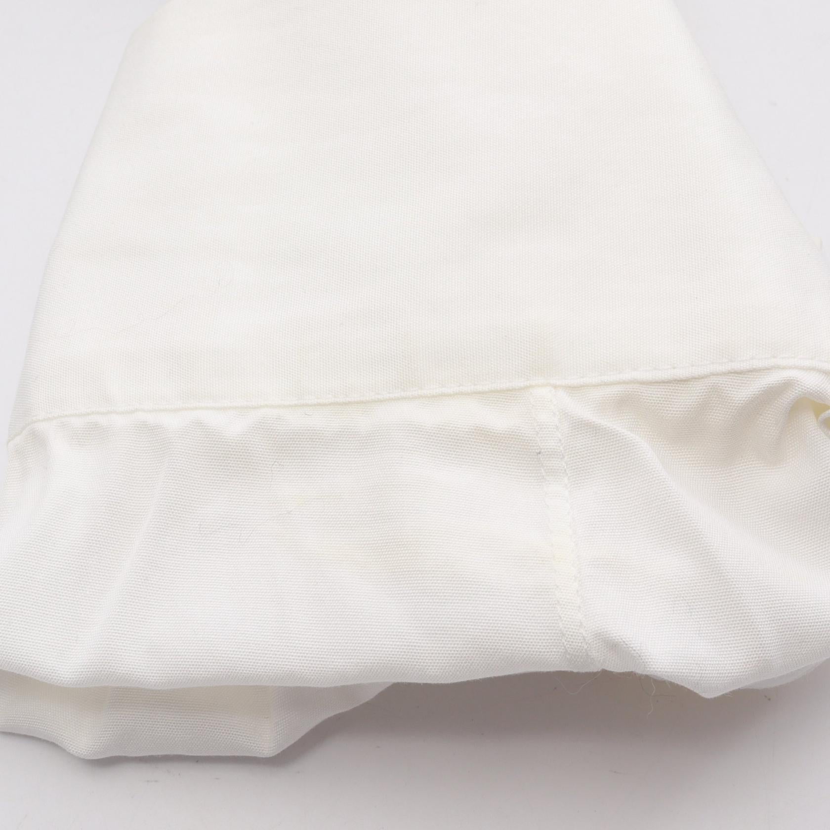 ココマーク パールボタン シャツ コットン ホワイト シャネル – RECLO