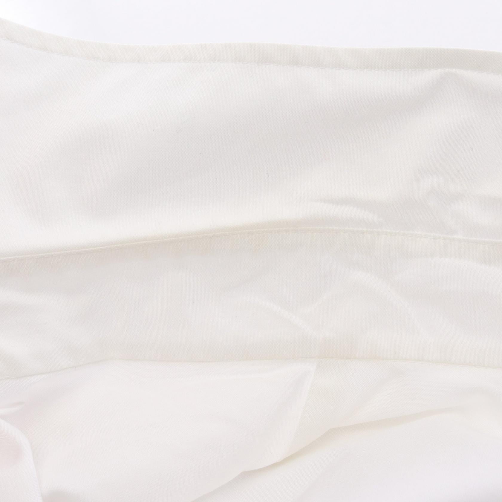 ココマーク パールボタン シャツ コットン ホワイト シャネル – RECLO