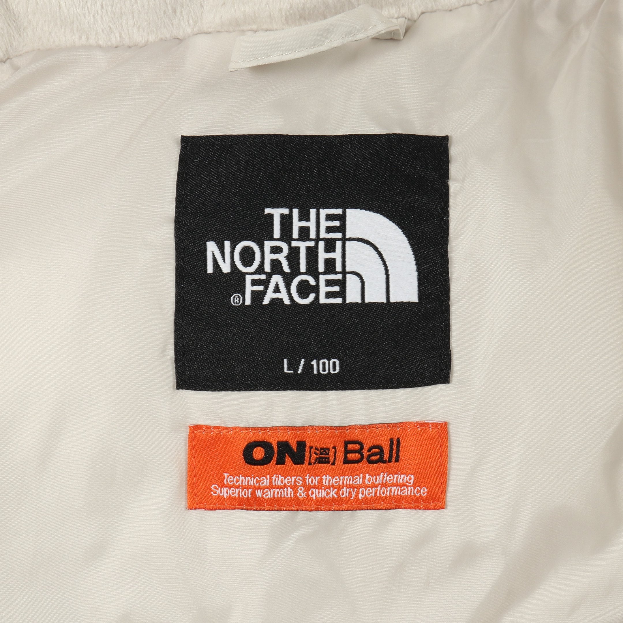 ASPEN EX ON BALL JACKET ジャケット オフホワイト 中綿 ザノース