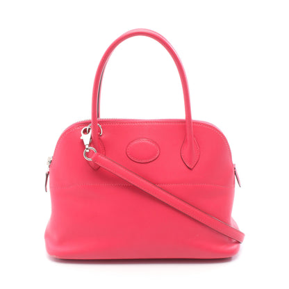 ボリード27 ハンドバッグ ヴォースイフト ピンク シルバー金具 2WAY C刻印 エルメス バッグ HERMES