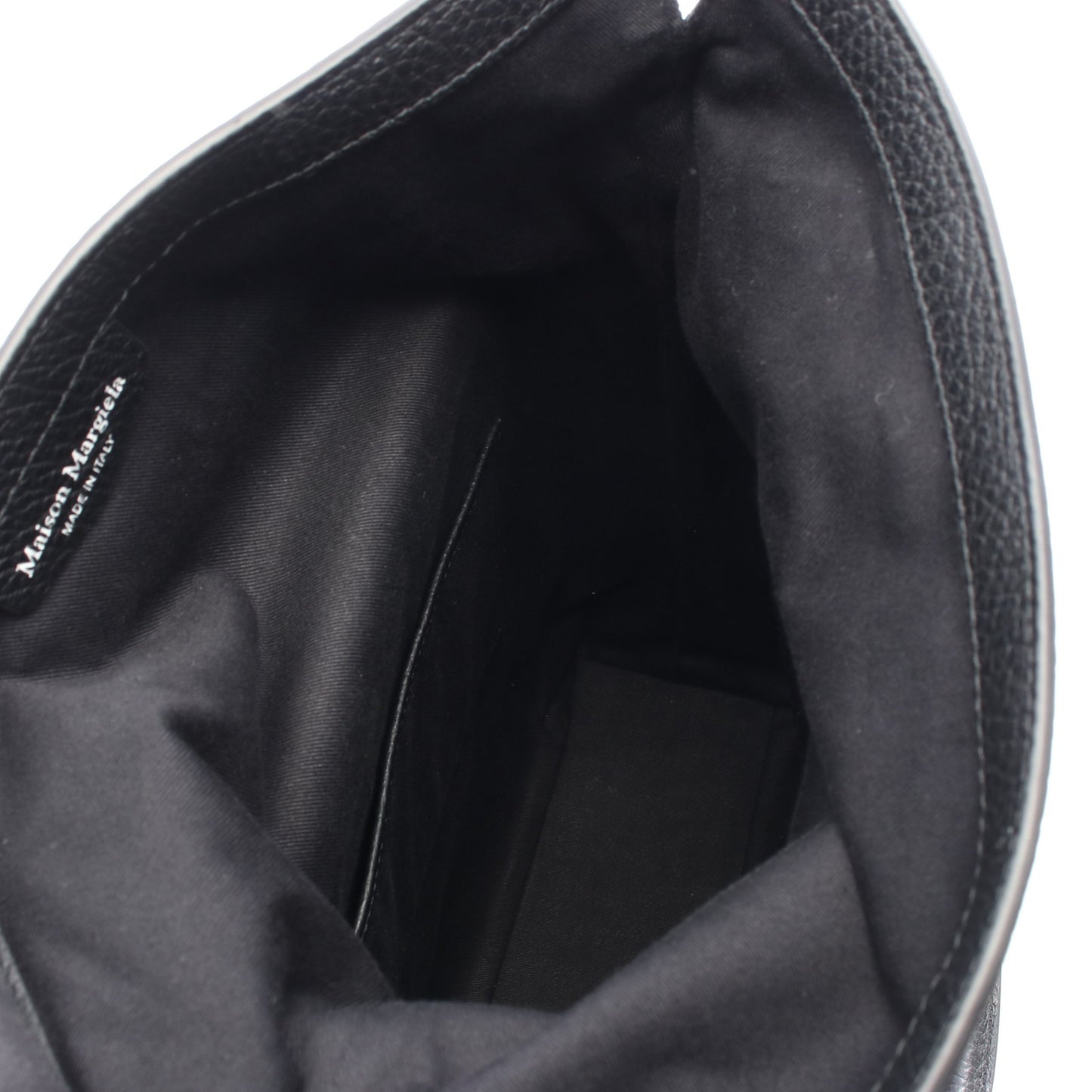 5AC ハンドバッグ トートバッグ キャンバス レザー ブラック 2WAY メゾンマルジェラ バッグ Maison Margiela