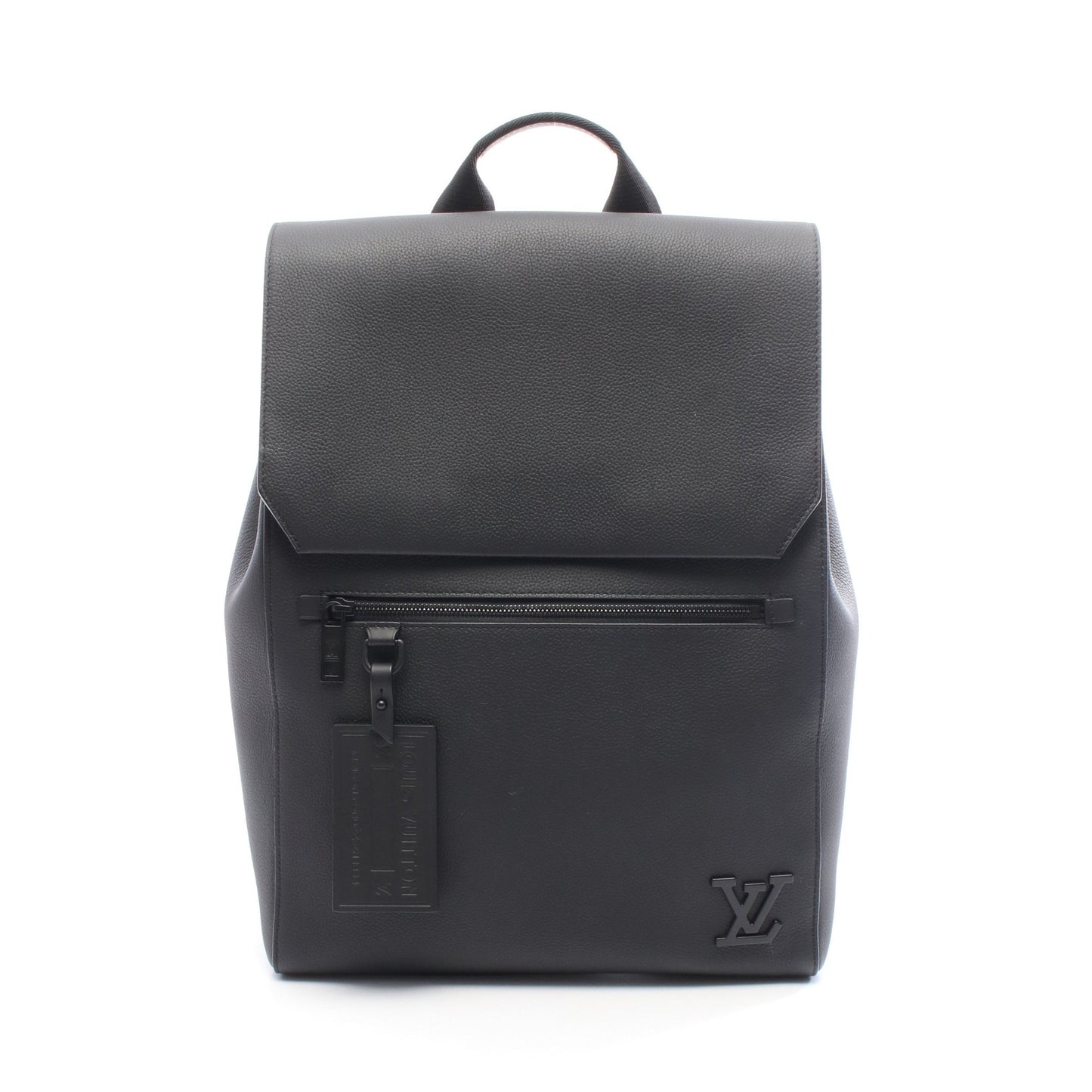 ファストライン バッグパック LVアエログラム バックパック リュックサック レザー ブラック ルイヴィトン バッグ LOUIS VUITTON