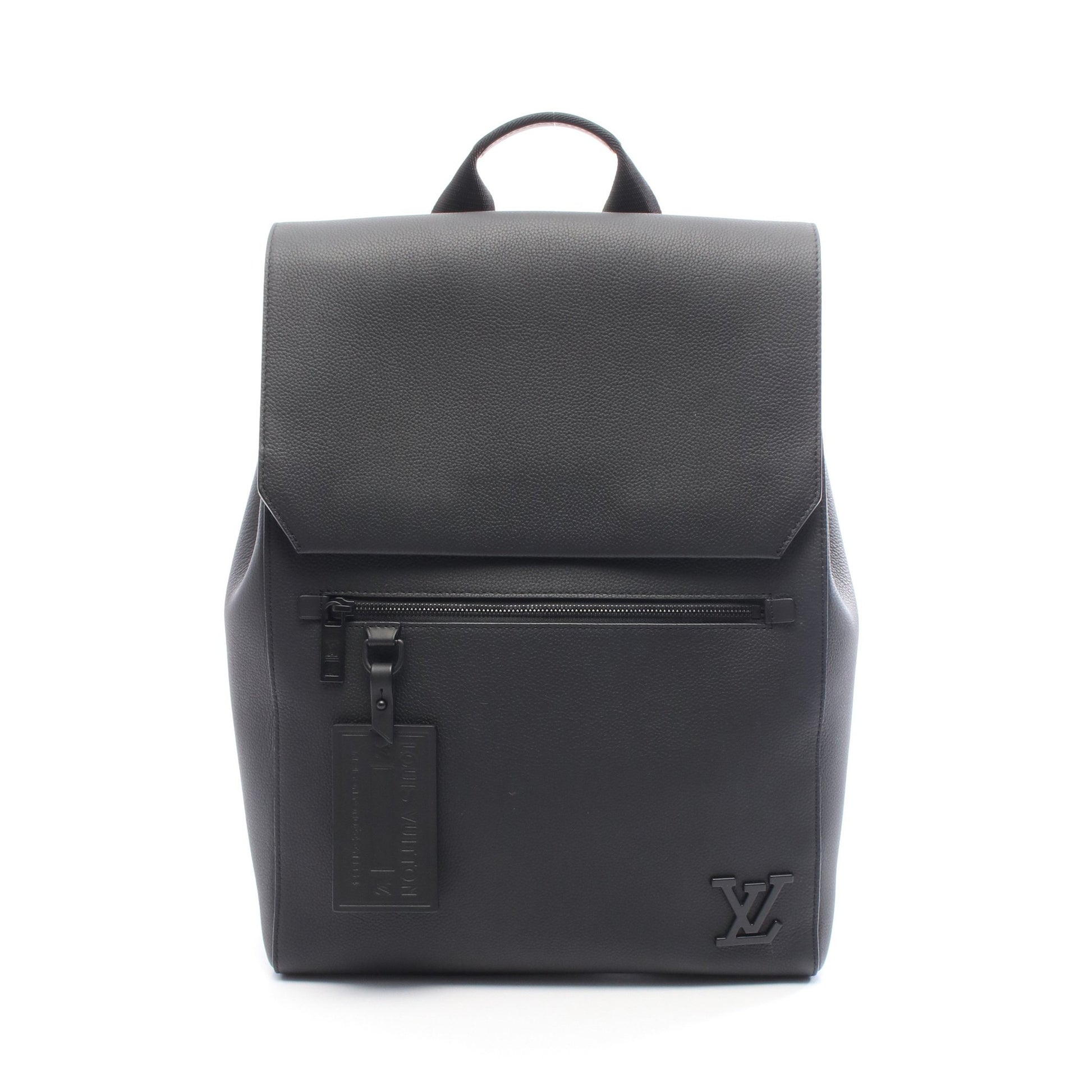 ファストライン バッグパック LVアエログラム バックパック リュックサック レザー ブラック ルイヴィトン バッグ LOUIS VUITTON