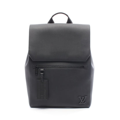 ファストライン バッグパック LVアエログラム バックパック リュックサック レザー ブラック ルイヴィトン バッグ LOUIS VUITTON