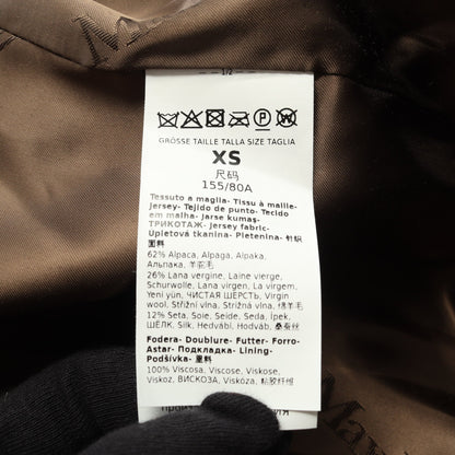 テディベア アイコン コート アルパカ ウール シルク ブラウン マックスマーラ アウター Max Mara