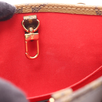オンザゴーBB モノグラムリバース 2WAY ハンドバッグ PVC レザー ブラウン ライトブラウン ルイヴィトン バッグ LOUIS VUITTON