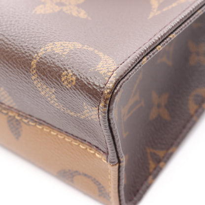 オンザゴーBB モノグラムリバース 2WAY ハンドバッグ PVC レザー ブラウン ライトブラウン ルイヴィトン バッグ LOUIS VUITTON
