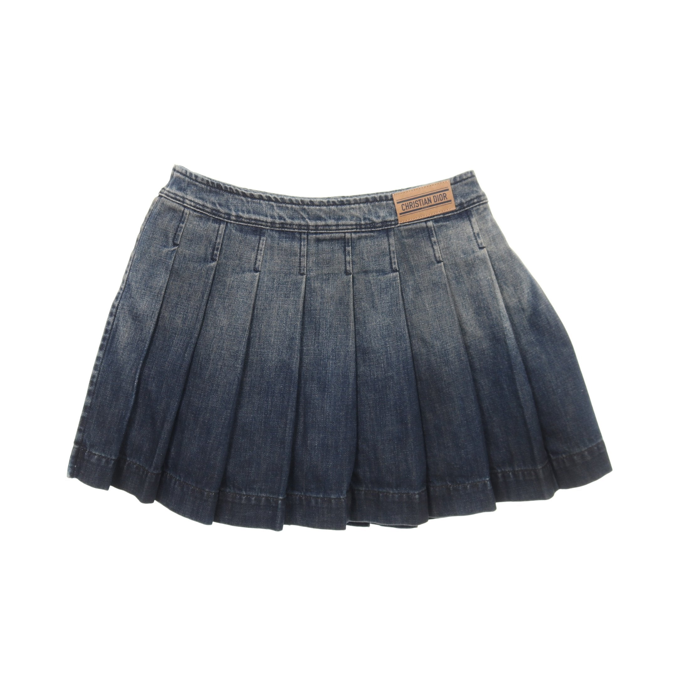 キュロット ショート デニムパンツ コットン インディゴブルー キュロット ショート デニムパンツ コットン インディゴブルー