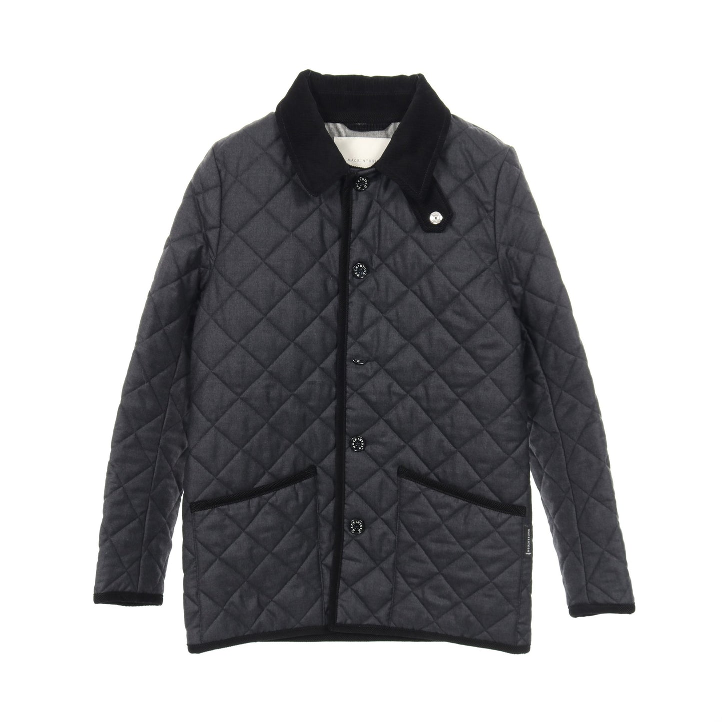 Waverley Quilted Jacket ジャケット ウール ダークグレー ブラック 中綿 マッキントッシュ アウター MACKINTOSH