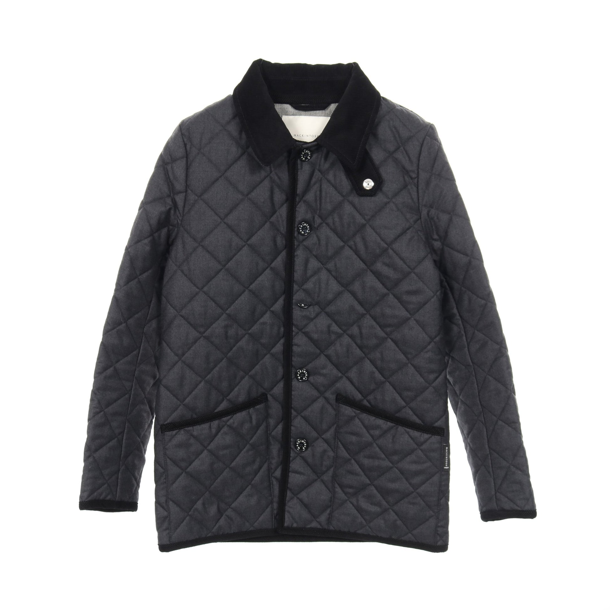 Waverley Quilted Jacket ジャケット ウール ダークグレー ブラック 中綿 マッキントッシュ アウター MACKINTOSH