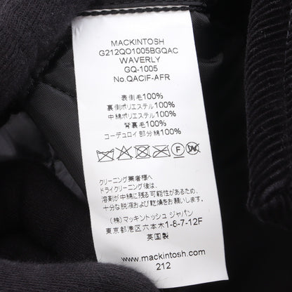 Waverley Quilted Jacket ジャケット ウール ダークグレー ブラック 中綿 マッキントッシュ アウター MACKINTOSH