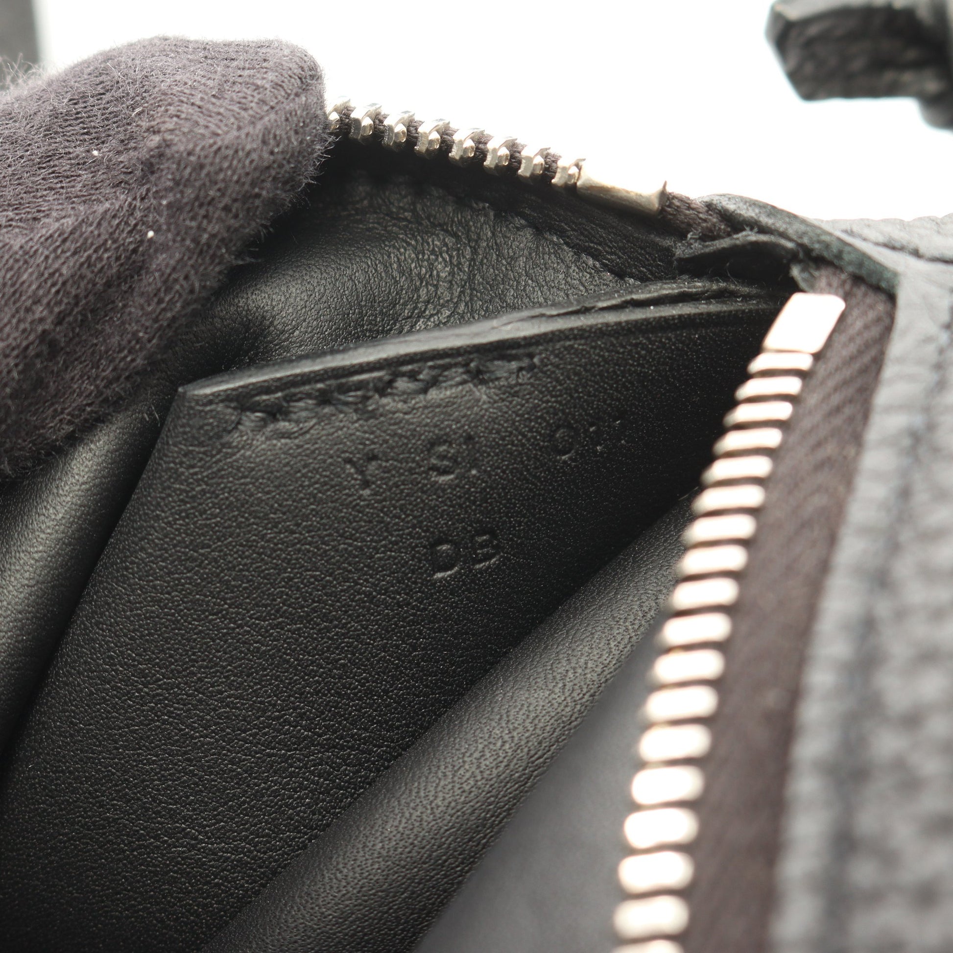 ウルトラプラGM ショルダーバッグ トゴ ブラック シルバー金具 Y刻印 エルメス バッグ HERMES